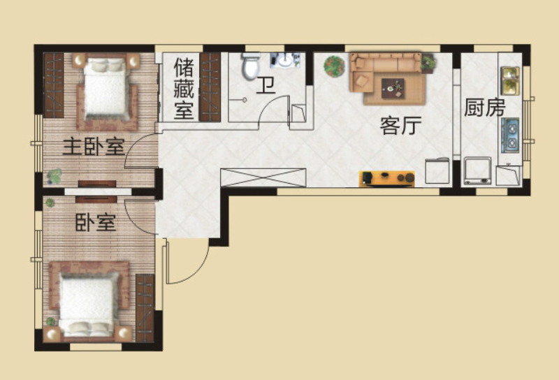 萬(wàn)象城·3-B戶(hù)型